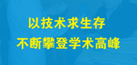 以技术求生存 不断攀登学术高峰